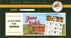 Desktop Screenshot of harvestmarketnaturalfoods.com