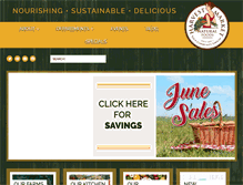 Tablet Screenshot of harvestmarketnaturalfoods.com